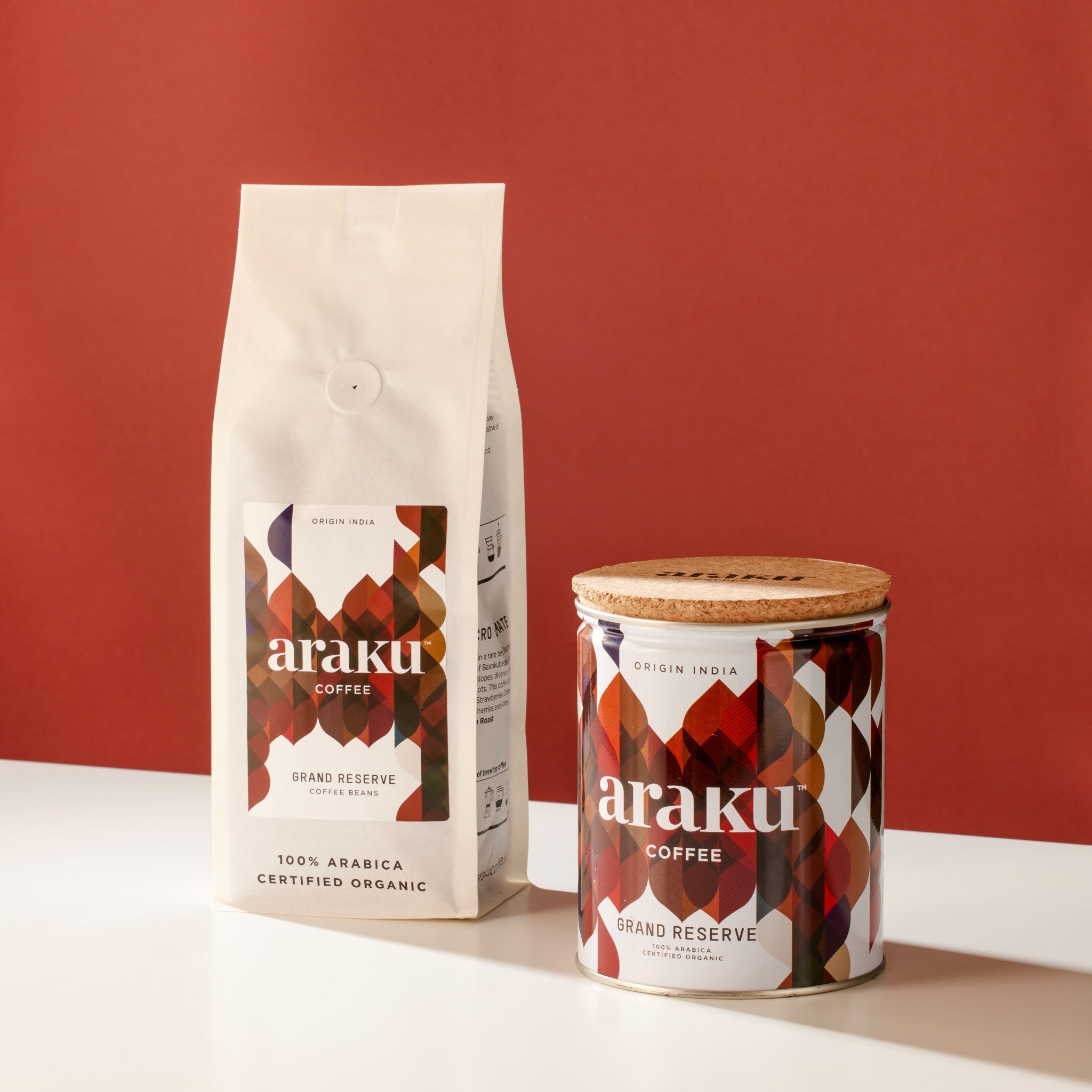 Grand Reserve Coffee Beans 1kg Pouch - Araku : Specialty Coffee