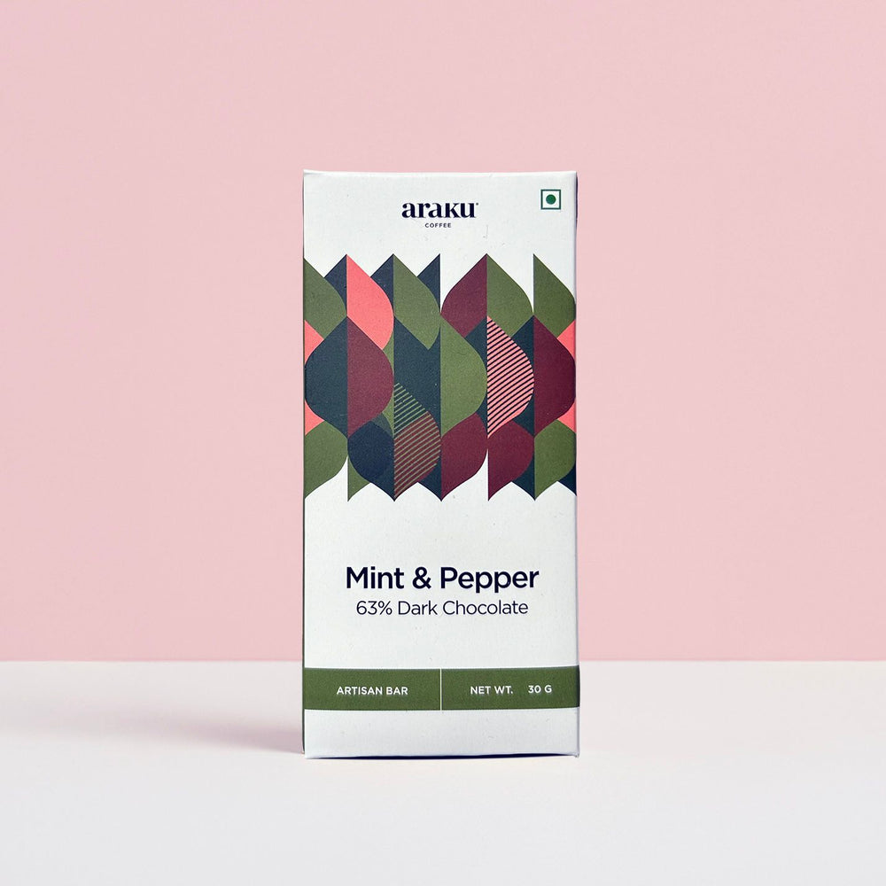 ARAKU Chocolate Combo | Orange & Coffee + Mint & Pepper Bars